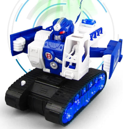 New Robot Excavator Digger Transforming Devastator, Engineering Vehicle Robot Toy